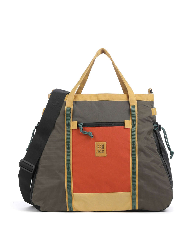 Topo Designs Mountain Gear Tote bag woodland/terracotta
