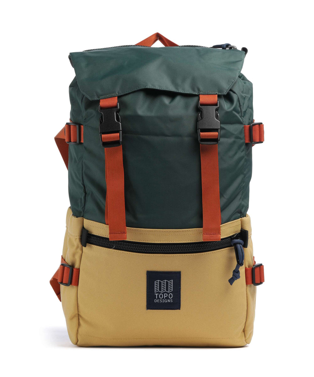 Topo Designs Rover Classic Backpack forest/goldenrod