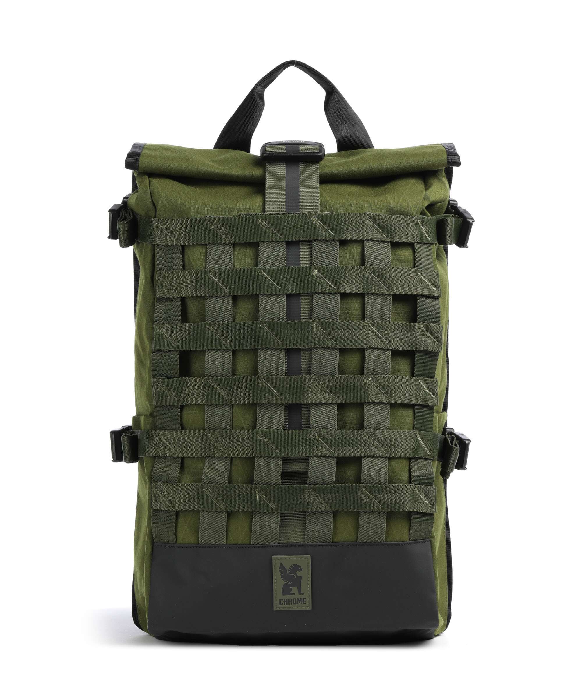 Chrome Barrage 22 Rolltop backpack moss