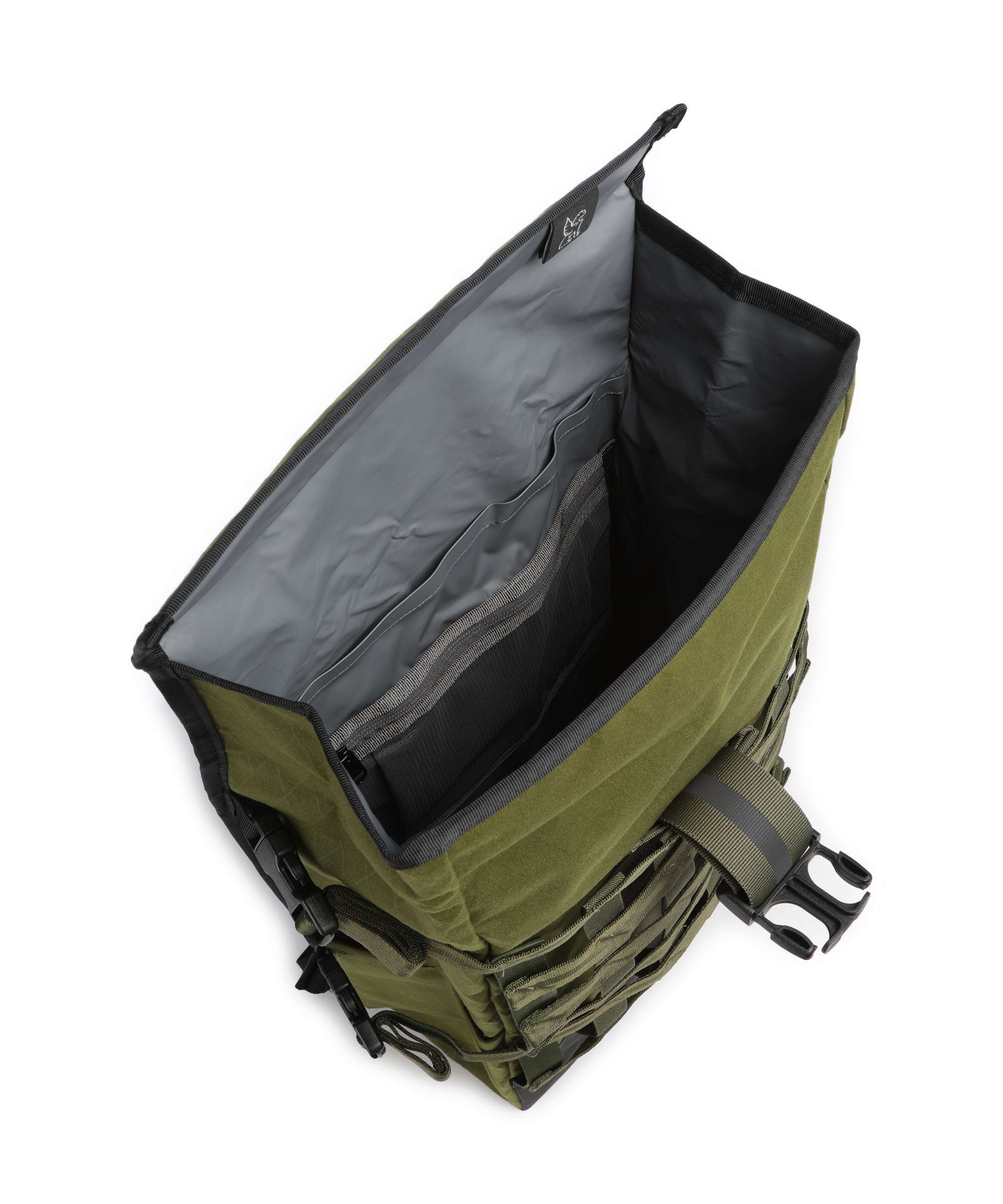 Chrome Barrage 22 Rolltop backpack moss