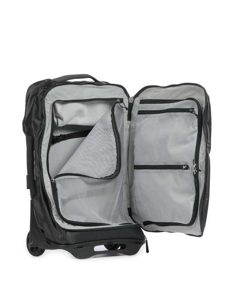Osprey Transporter Carry-On Travel bag with wheels raven black