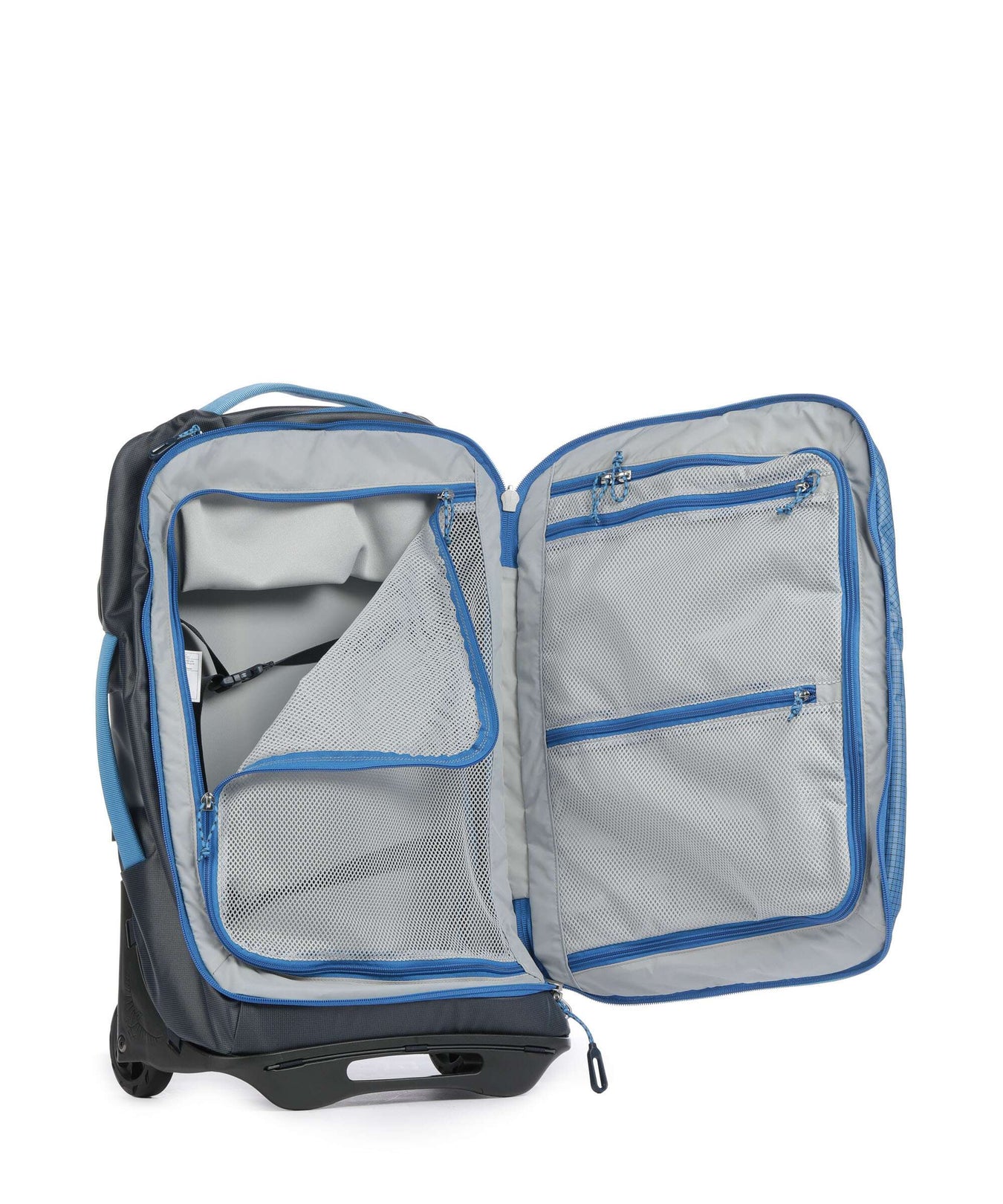 Osprey Transporter Carry-On Travel bag with wheels blue flame/scoria blue