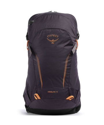 Osprey Hikelite 18 Vandrerygsæk purple ink/purple dusk/cheddar orange