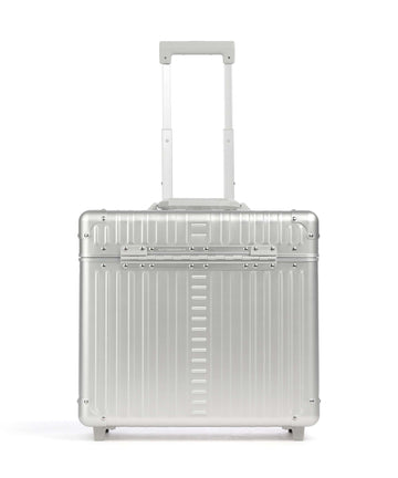 Aleon 17 Dokumentmappe med hjul platinum