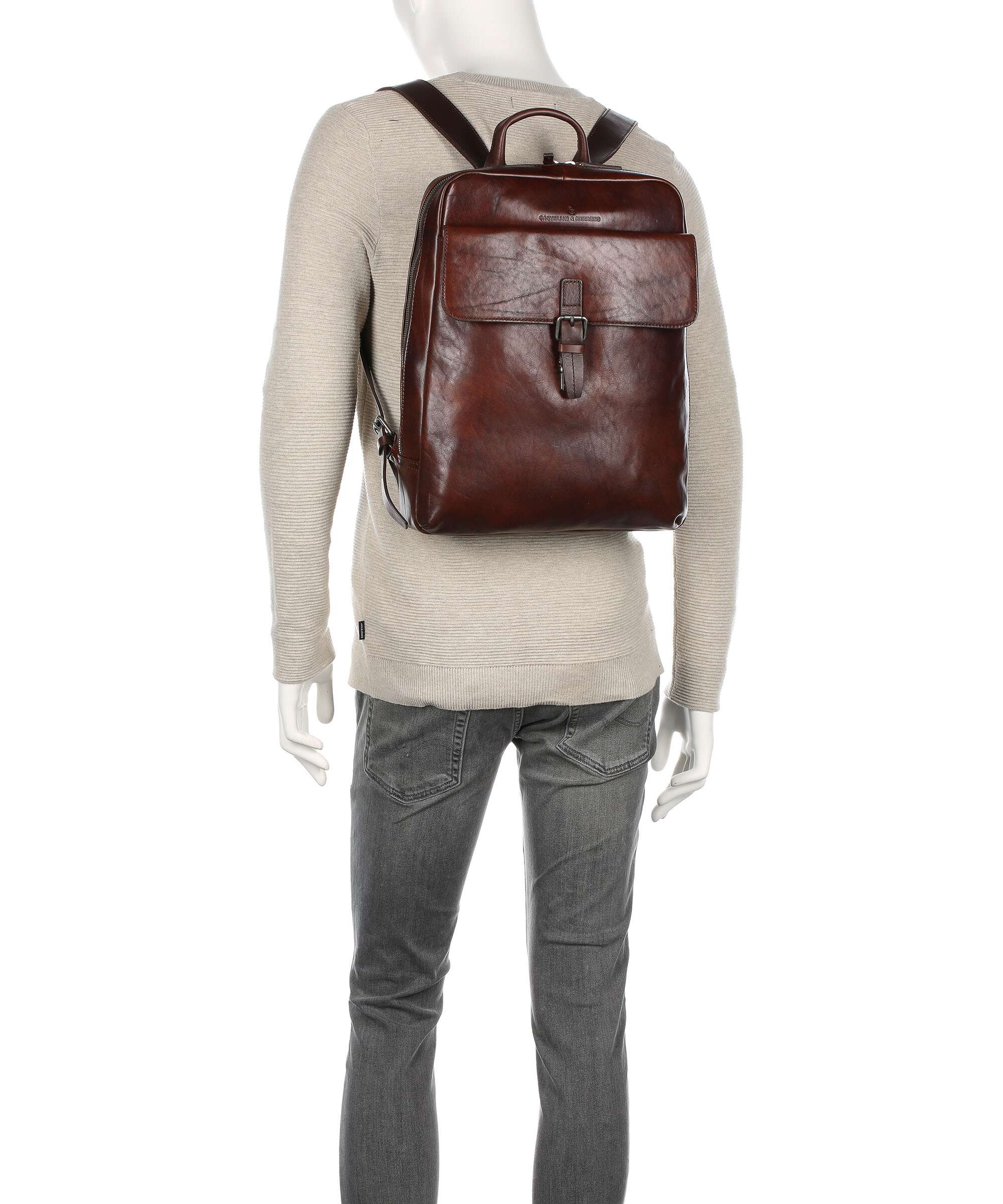 Castelijn & Beerens Rien Backpack cognac