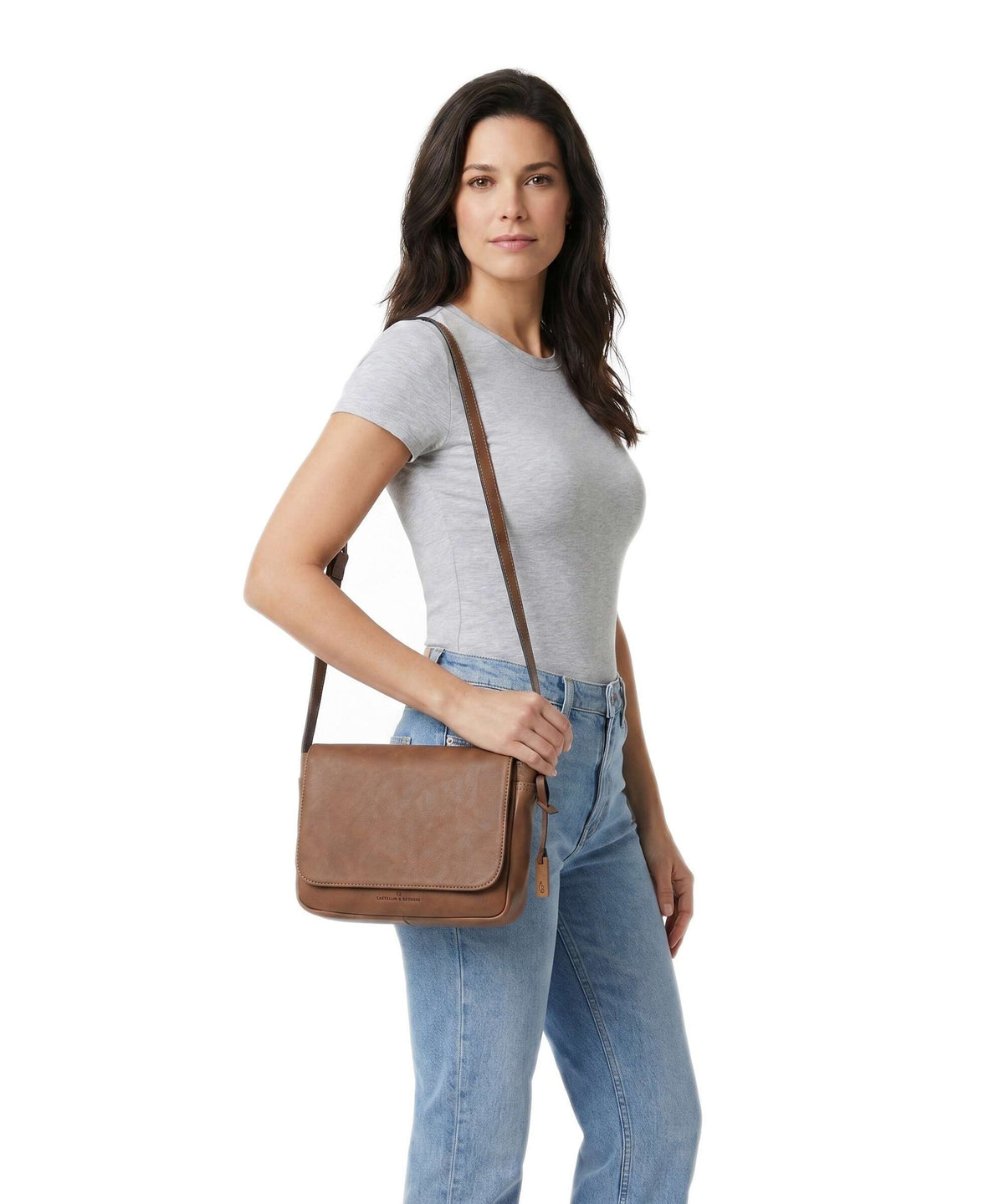 Castelijn & Beerens Carisma Crossbody bag cognac
