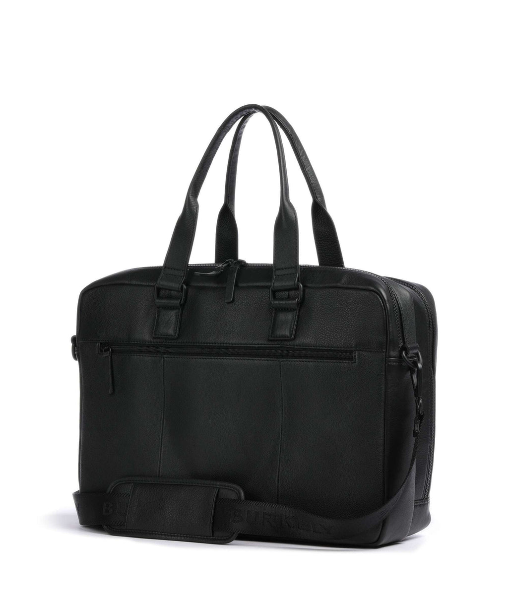 Burkely Minimal Mason Briefcase busy black