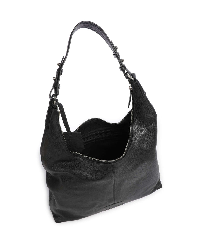 Burkely Soft Skylar Hobo bag beach black