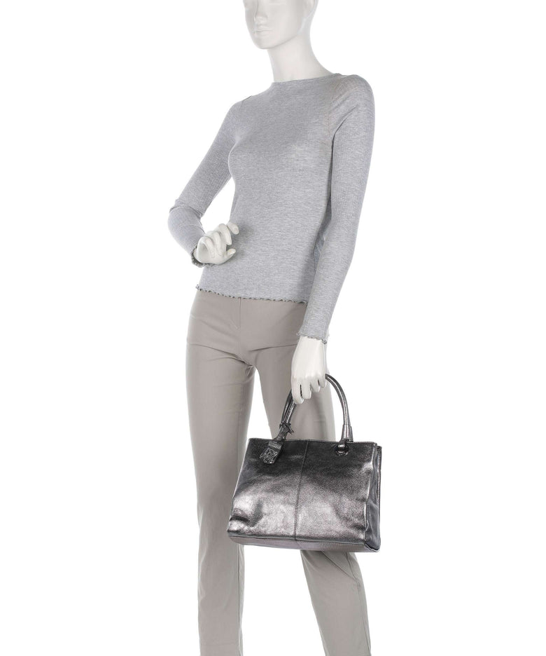Burkely Radiant Raeven Handbag stardust silver