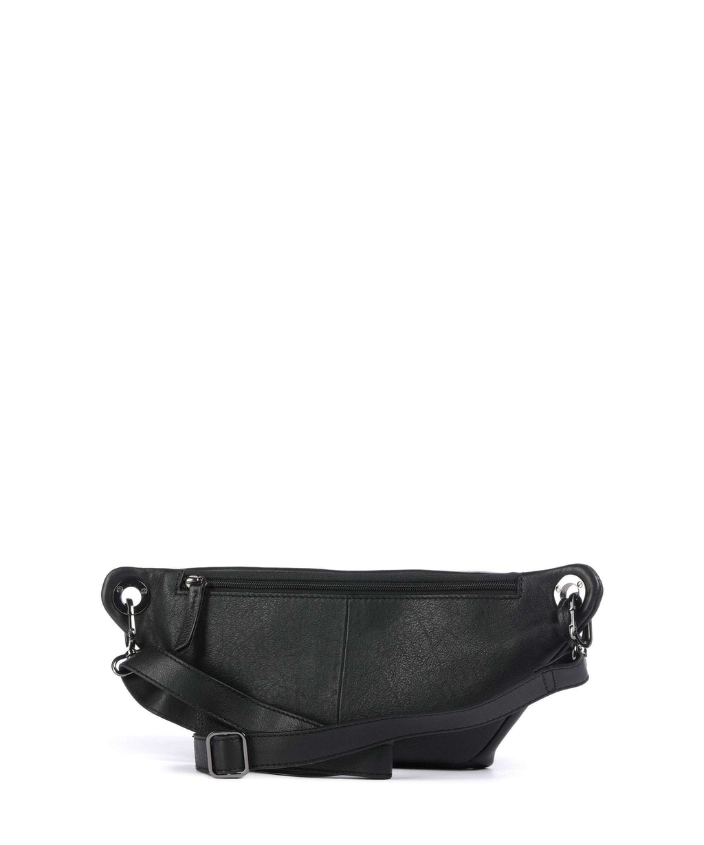 Burkely Radiant Raeven Belt bag bonfire black