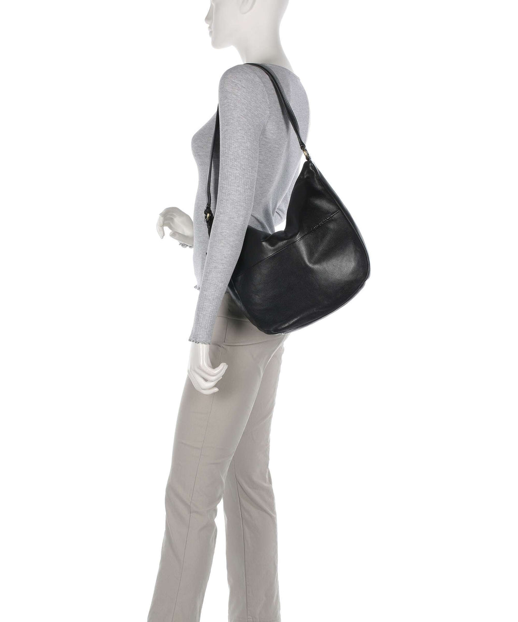 Burkely Natural Norah Hobo bag bean black