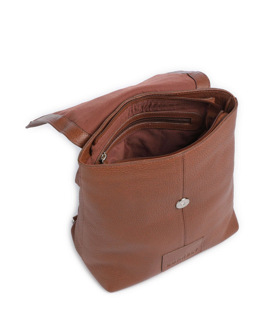 Burkely Soft Skylar Backpack bag chestnut