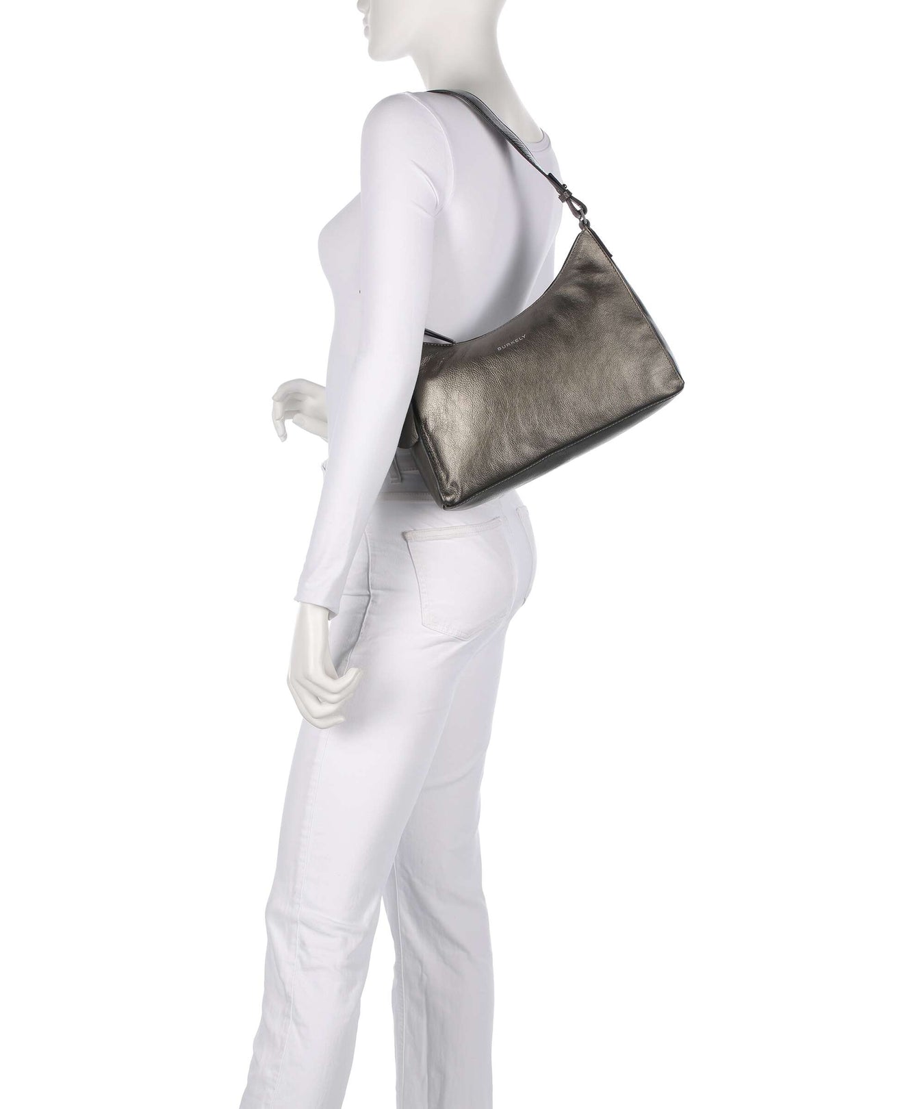 Burkely Creased Crystal Shoulder bag gunmetal