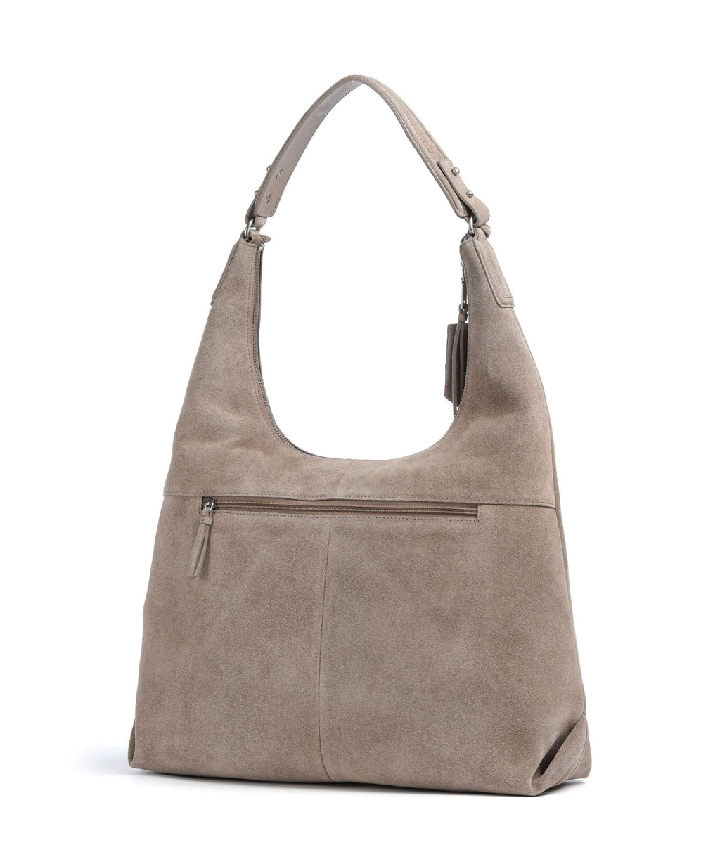 Burkely Vienna Hobo bag grey