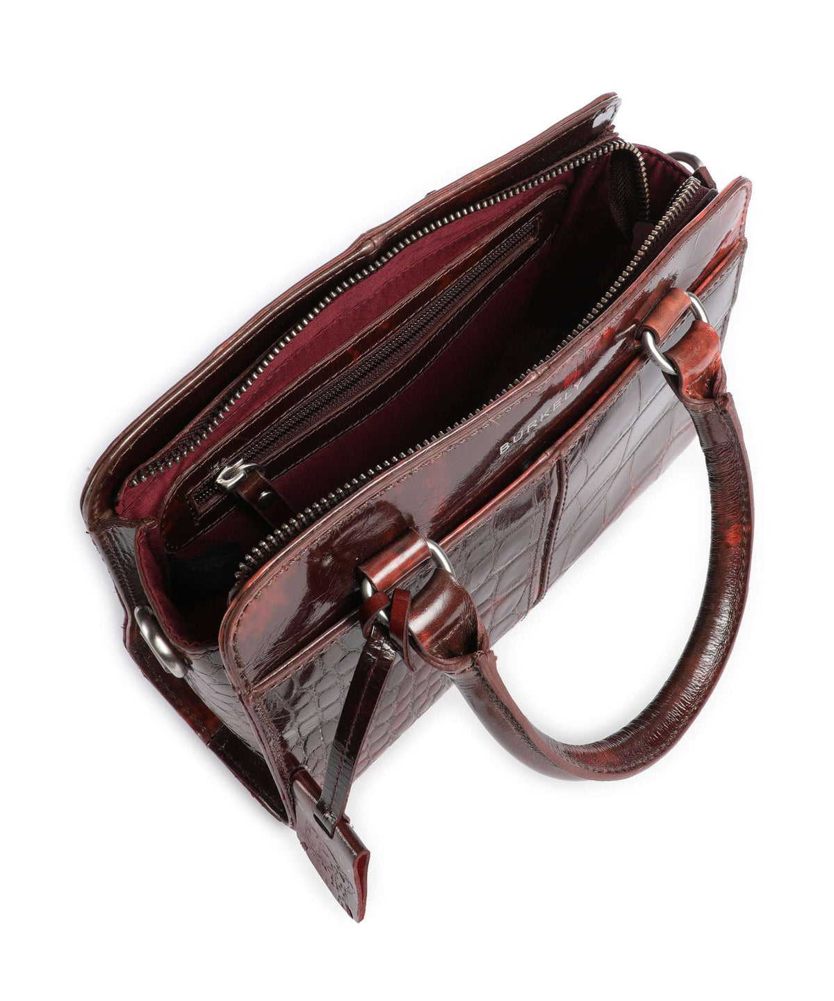 Burkely Cool Colbie Handbag burgundy patent