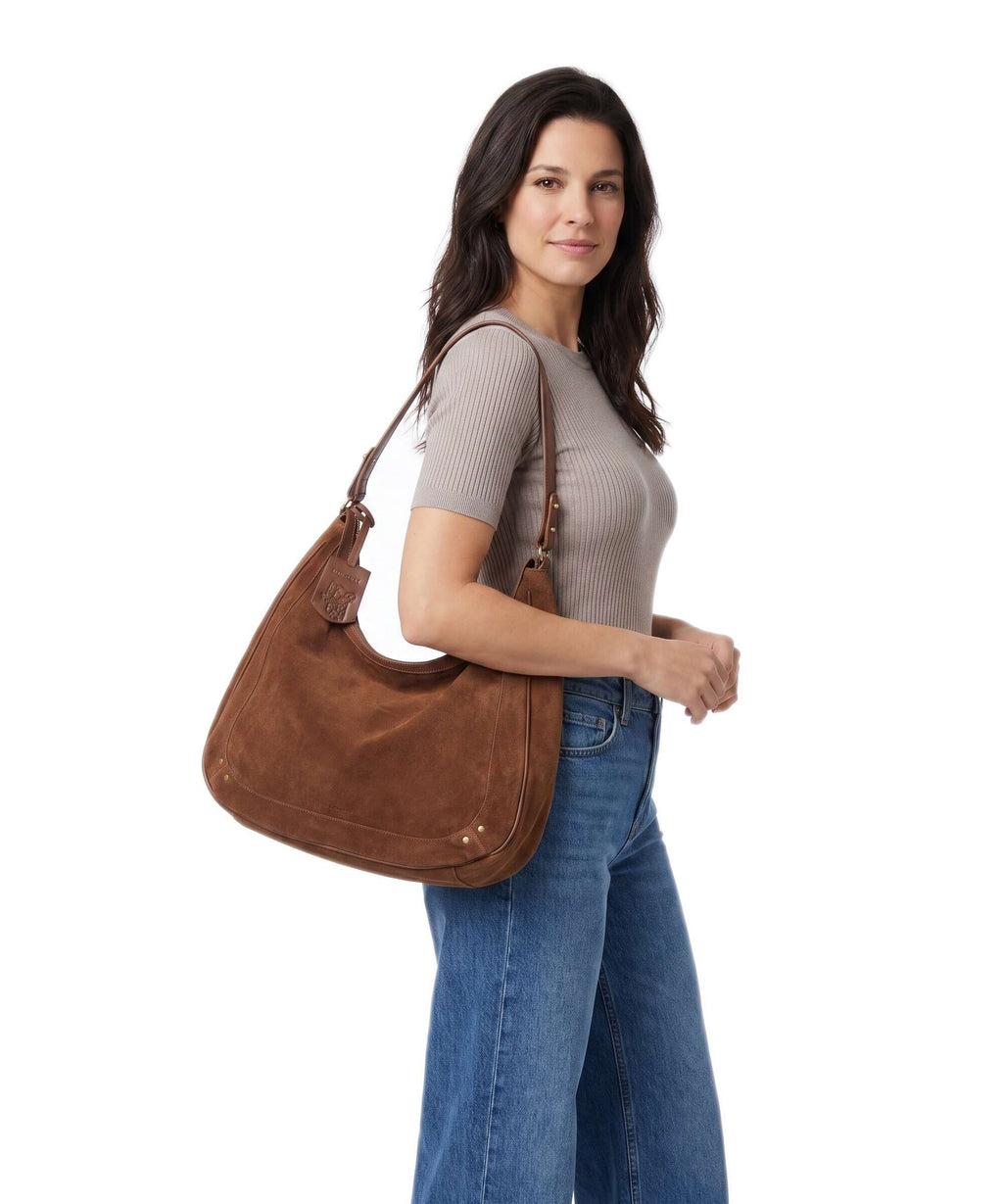 Burkely Sierra Hobo bag cognac