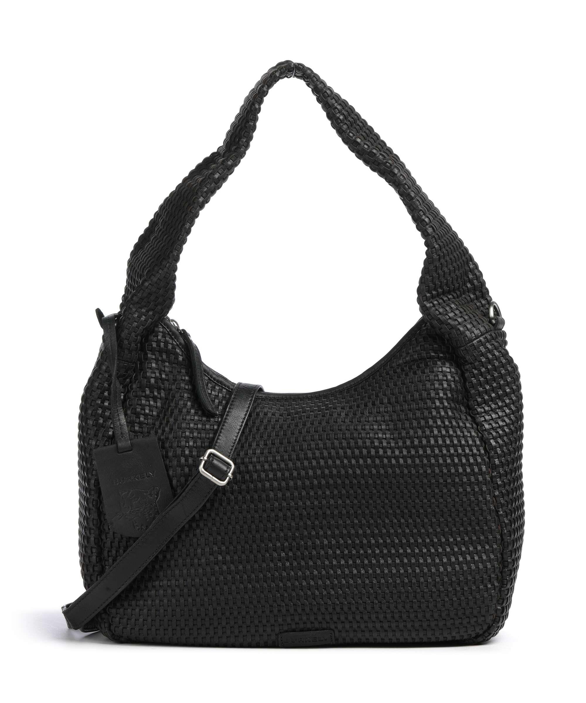 Burkely Mylo Hobo-taske læder black - 1002424.55.10 – WARDOW