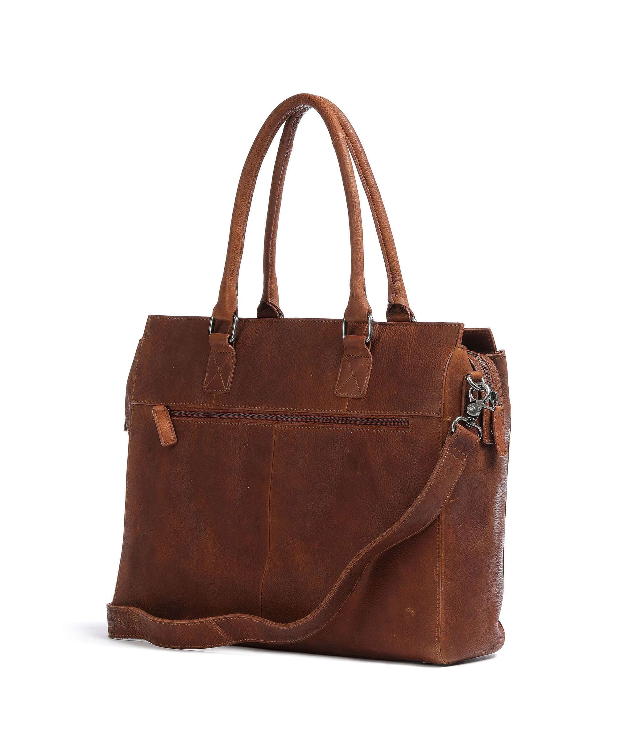 Burkely Antique Avery Briefcase tan