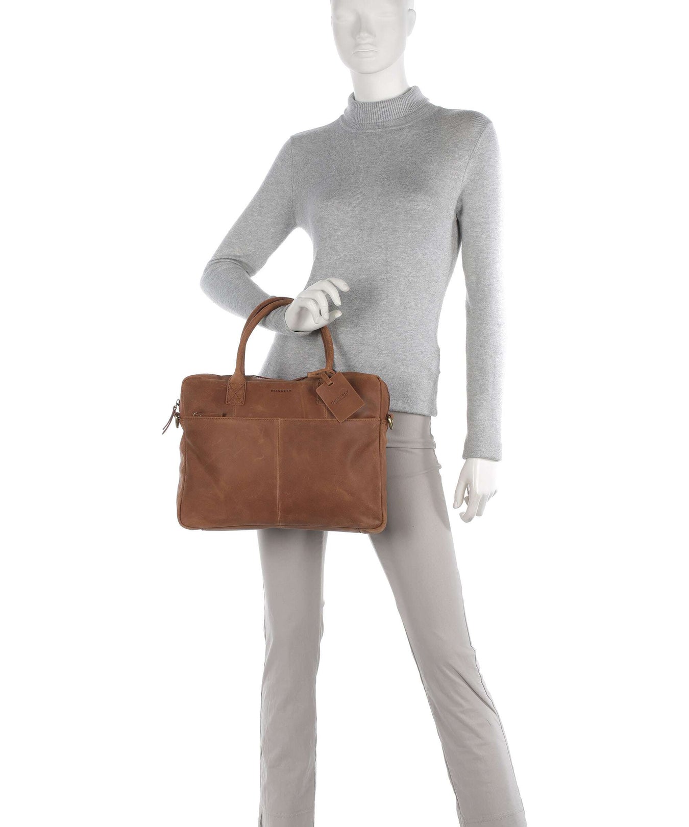 Burkely Vintage Jack Briefcase cognac