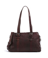 Spikes & Sparrow Bronco Skuldertaske dark brown