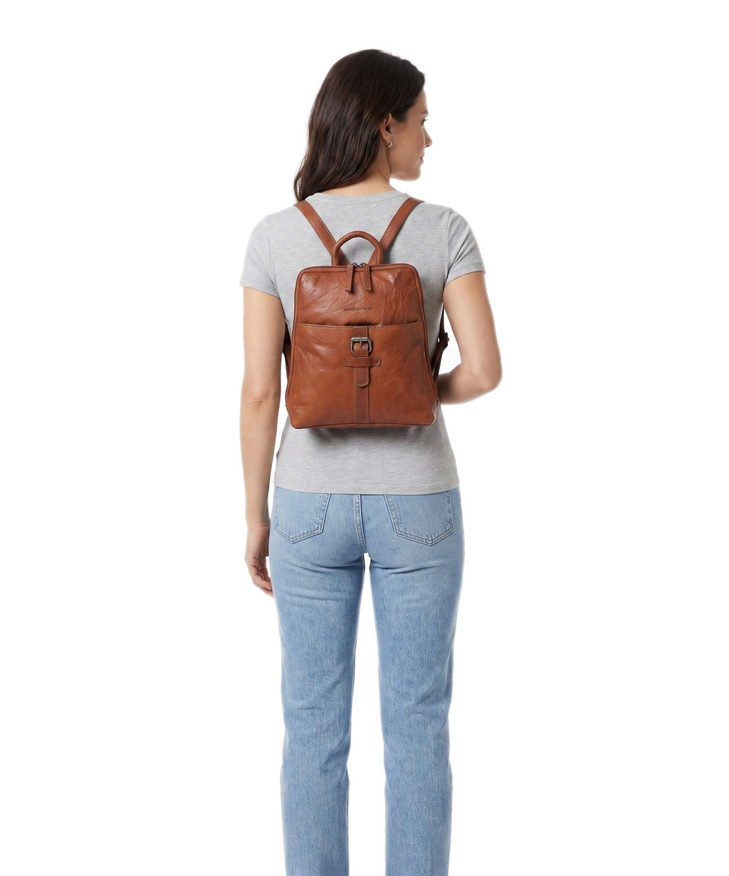 Spikes & Sparrow Backpack brandy