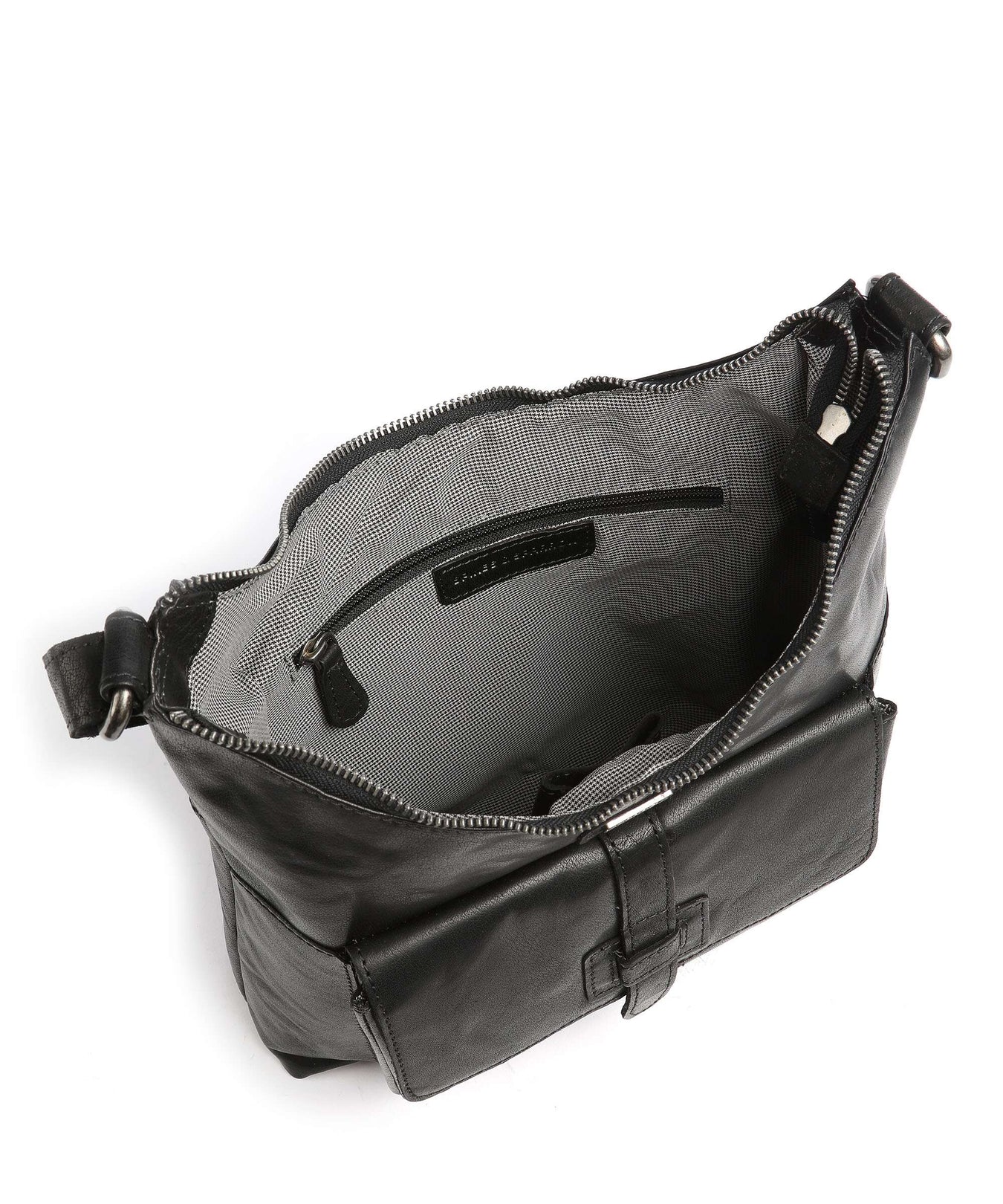 Spikes & Sparrow Bronco Hobo bag black