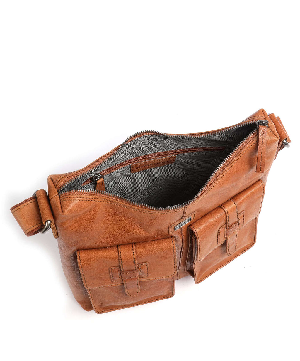 Spikes & Sparrow Bronco Hobo bag brandy