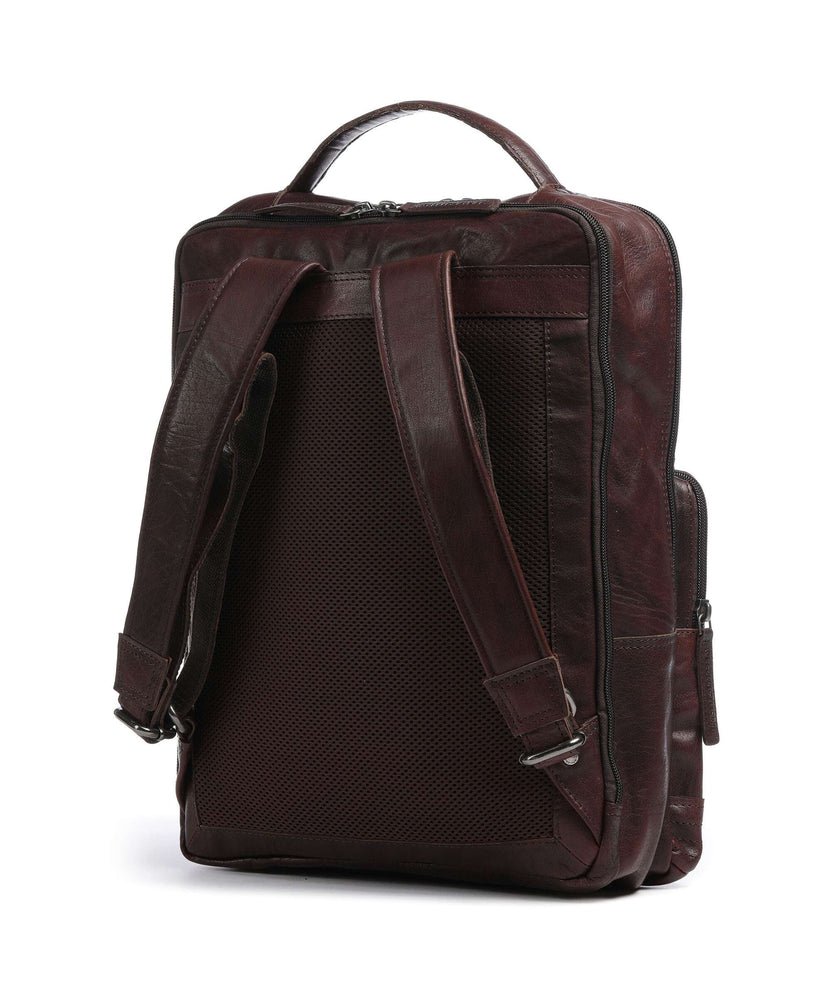 Spikes & Sparrow Bronco Backpack dark brown