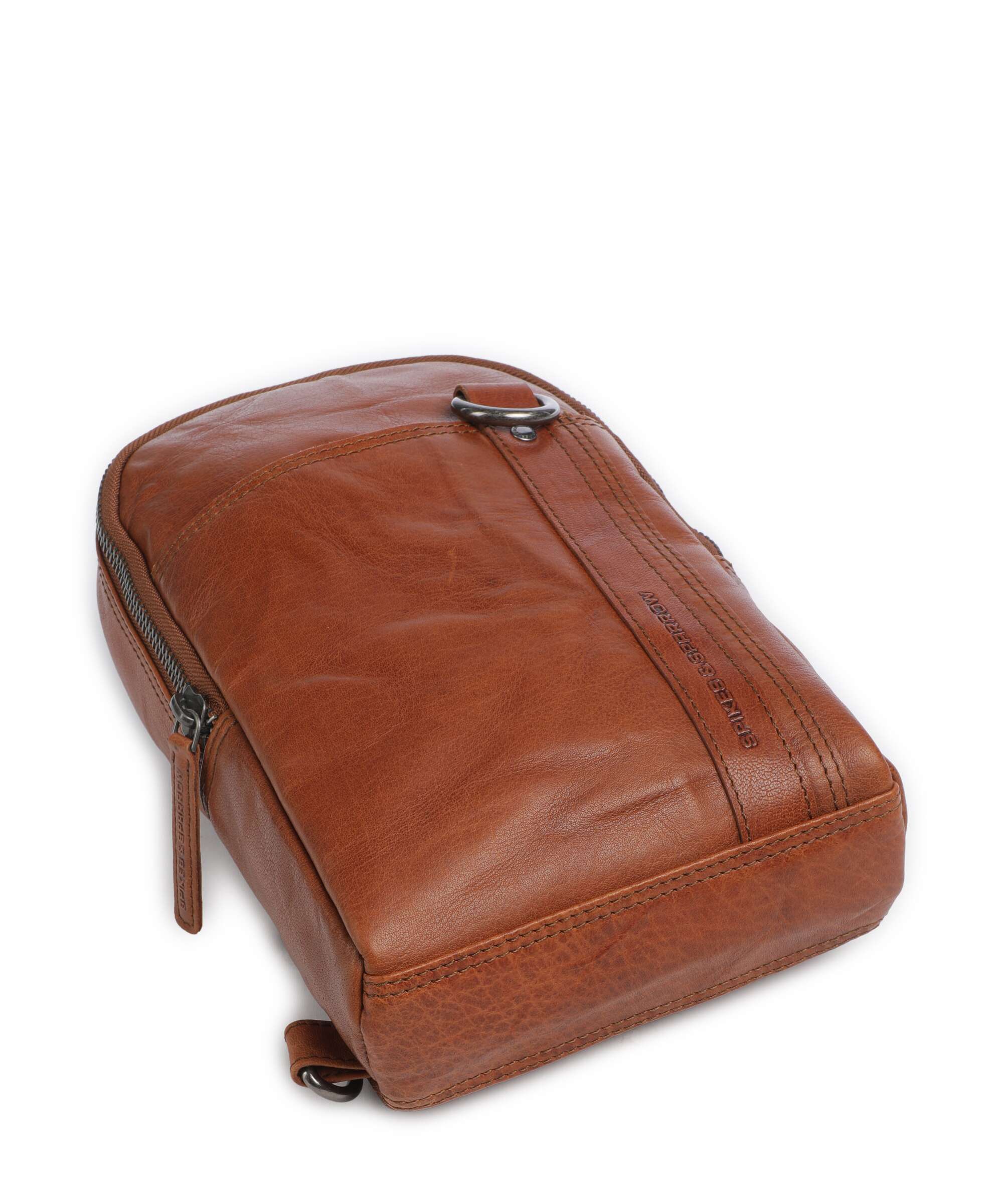Spikes & Sparrow Bronco Washington Sling bag brandy