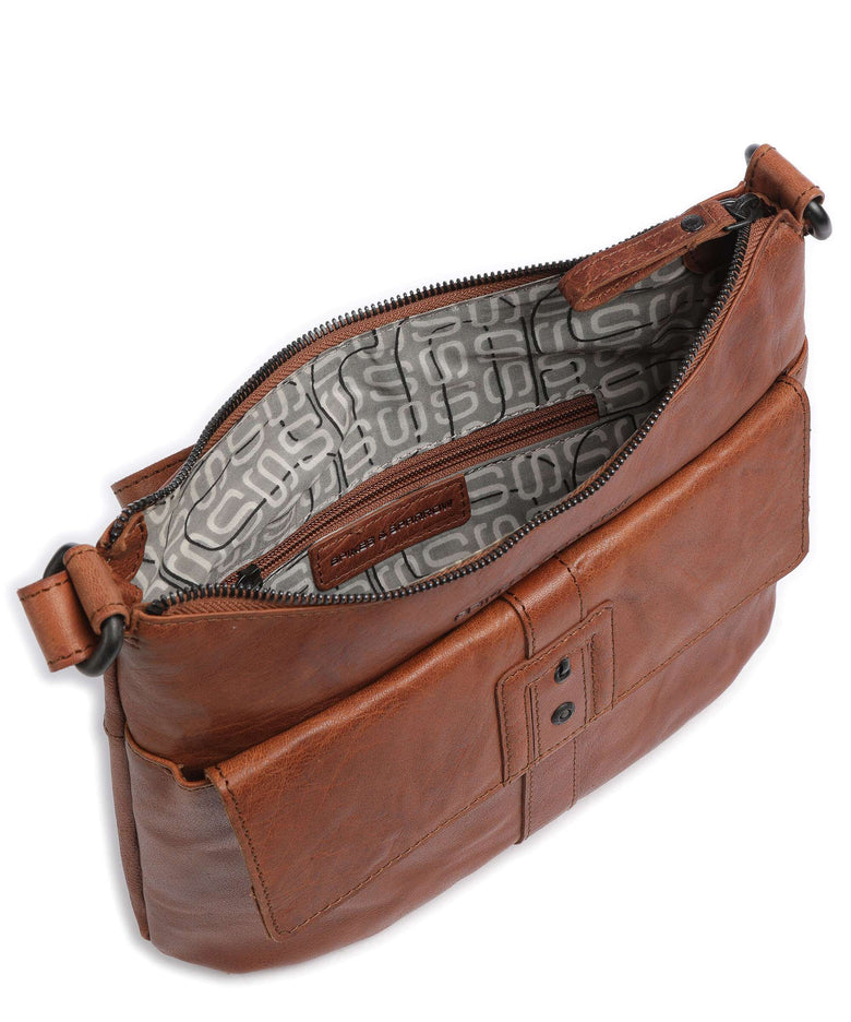 Spikes & Sparrow Bronco Shoulder bag brandy