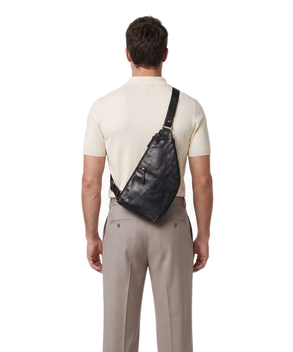 Spikes & Sparrow Apache Reese Sling bag black