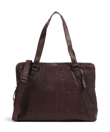 Spikes & Sparrow Bronco Lilian Computertasker dark brown