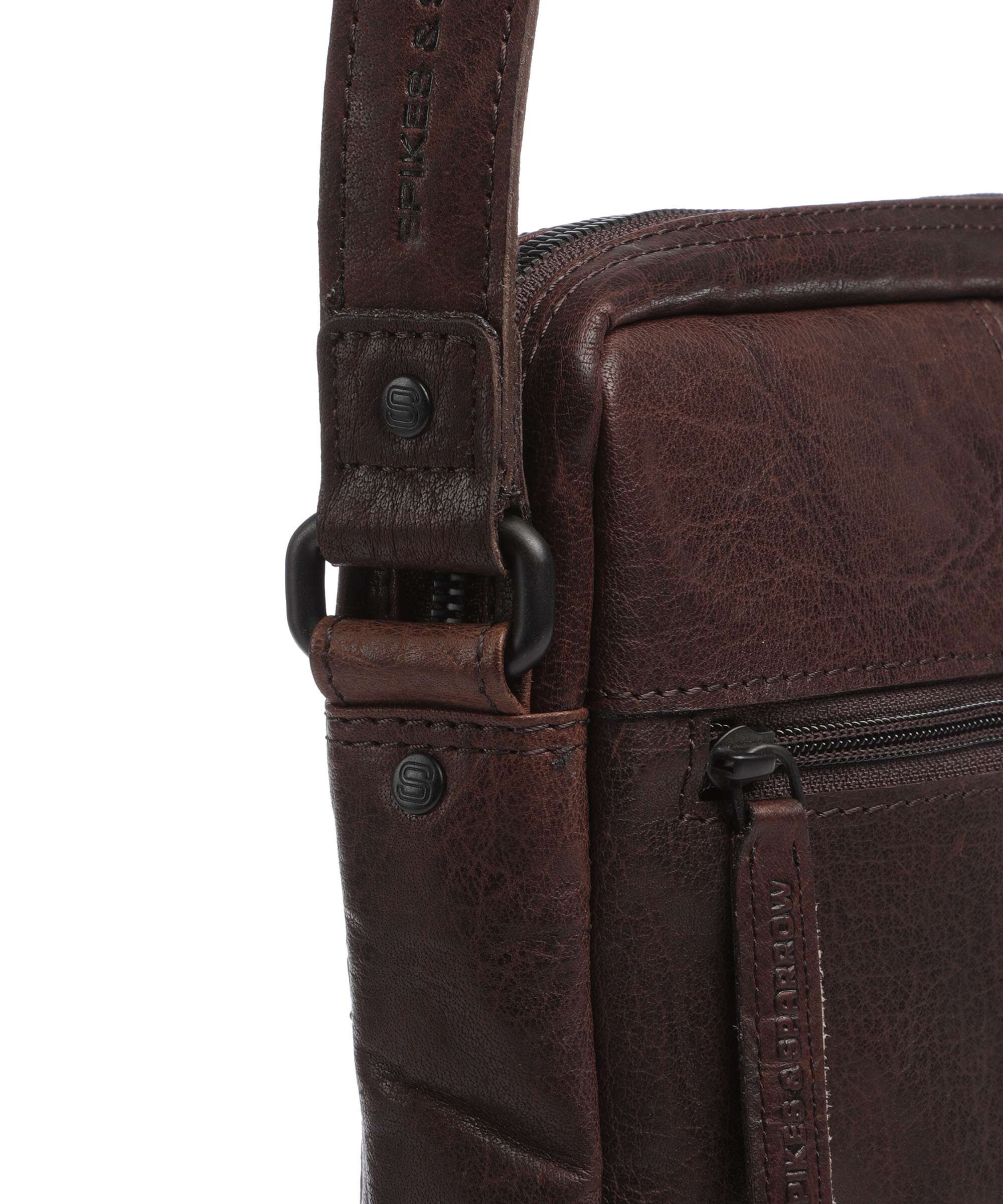 Spikes & Sparrow Bronco Jayed Crossbody bag dark brown