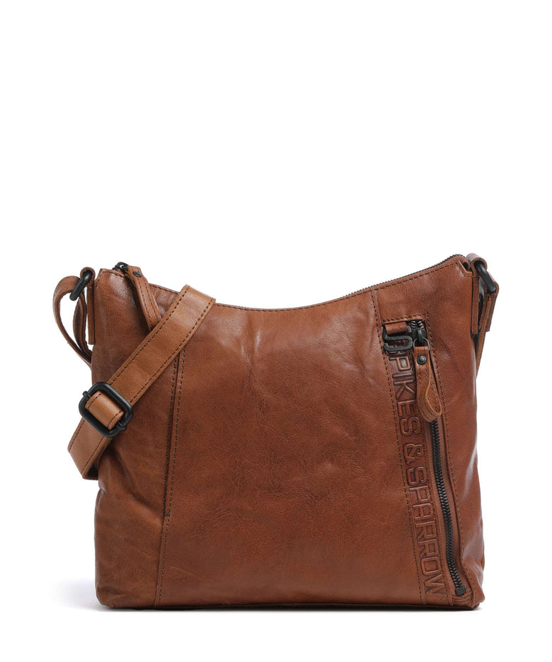 Spikes & Sparrow Bronco Suzette Crossbody bag brandy