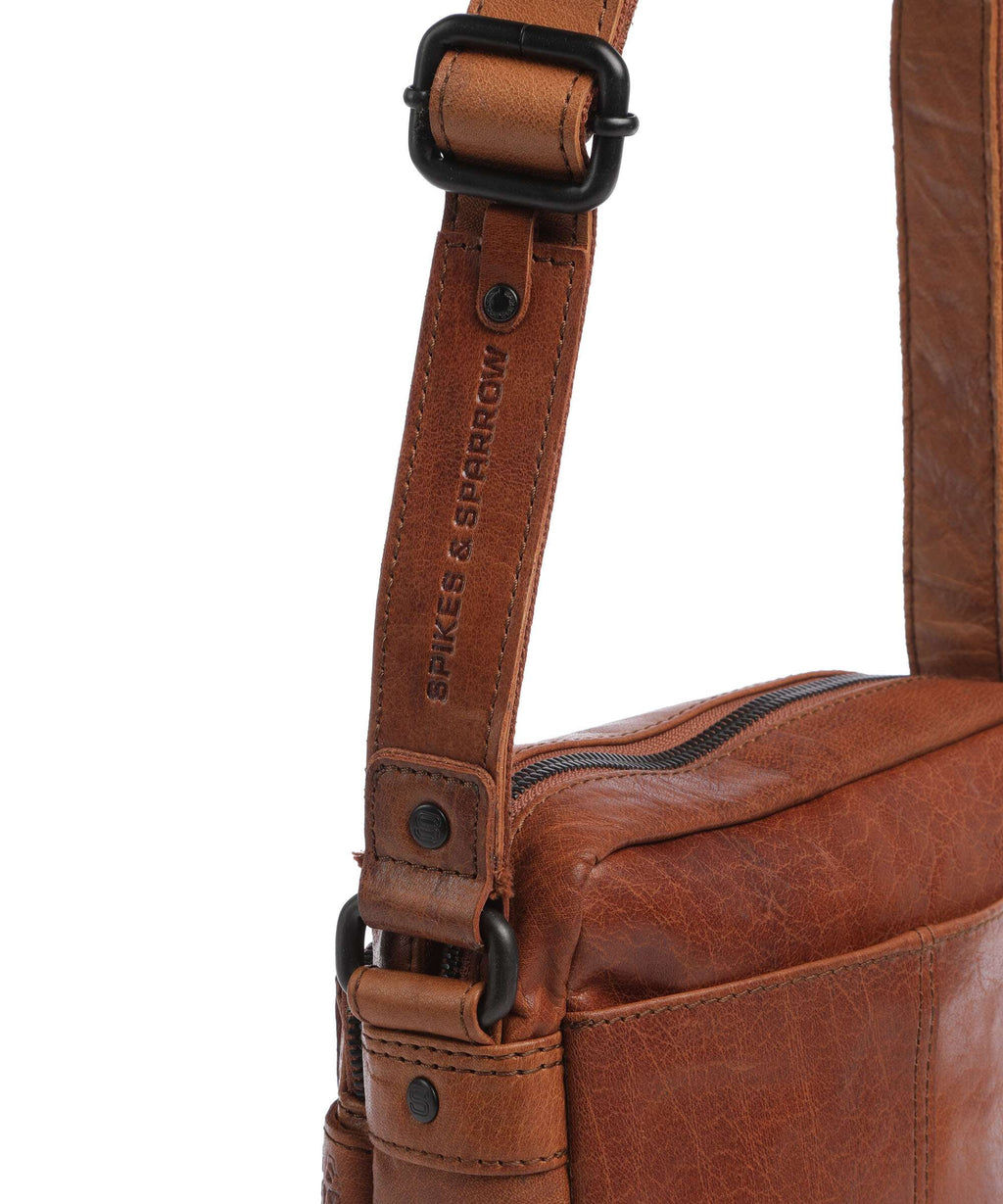 Spikes & Sparrow Bronco Izac Crossbody bag brandy