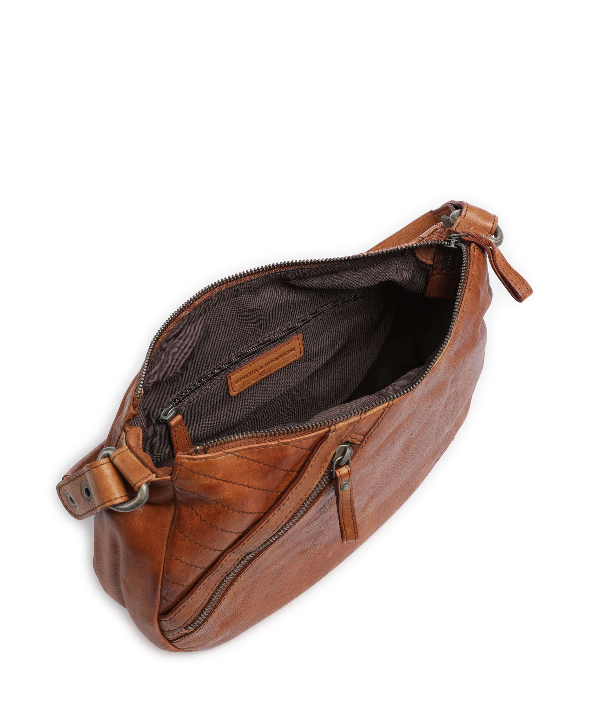 Spikes & Sparrow Apache Allaryce Shoulder bag brandy