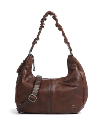 Spikes & Sparrow Apache Harli Skuldertaske dark brown