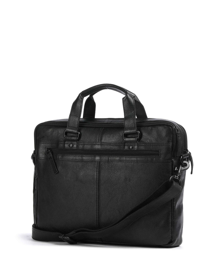 Spikes & Sparrow Apache Brutus Briefcase schwarz