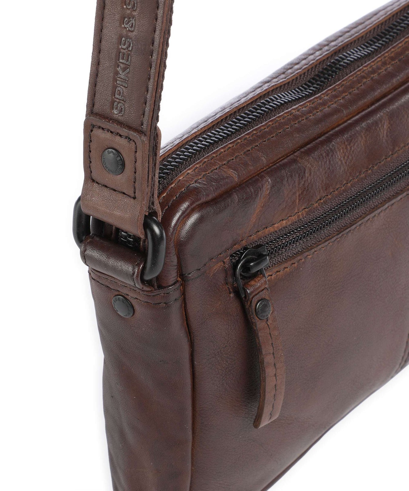Spikes & Sparrow Apache Hubbert Crossbody bag braun