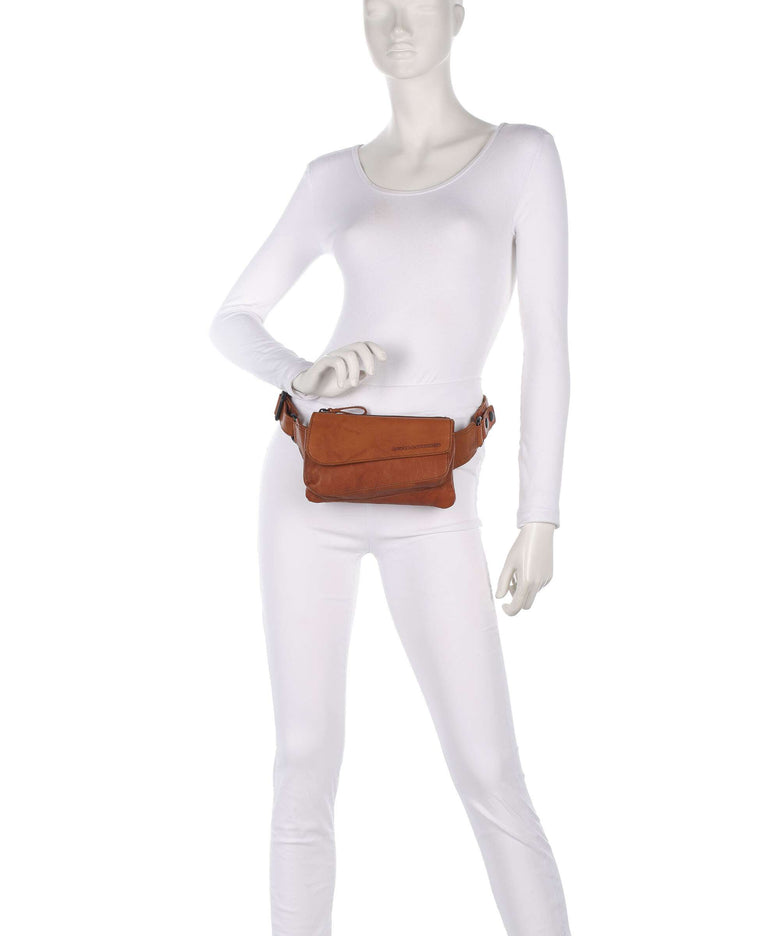 Spikes & Sparrow Bronco Phyllis Fanny pack brandy