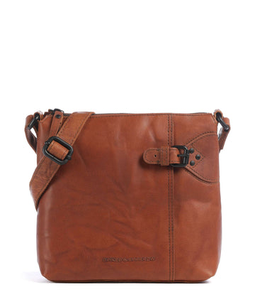 Spikes & Sparrow Bronco Serina Crossover taske brandy