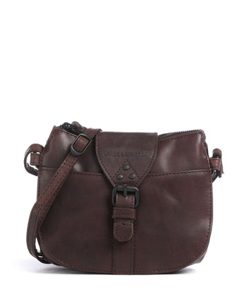 Spikes & Sparrow Bronco Krystina Crossover taske dark brown