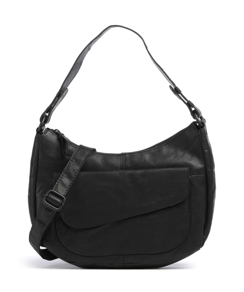 Spikes & Sparrow Bronco Ida Hobo bag black