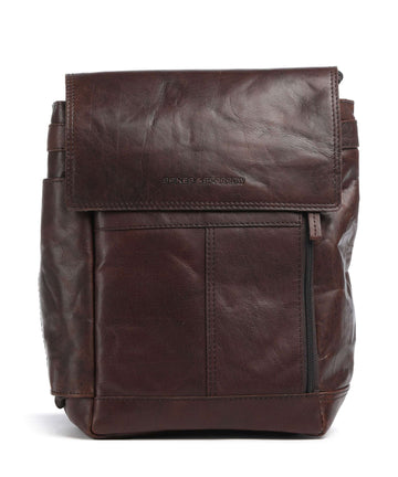 Spikes & Sparrow Bronco Winston Rygsæk dark brown