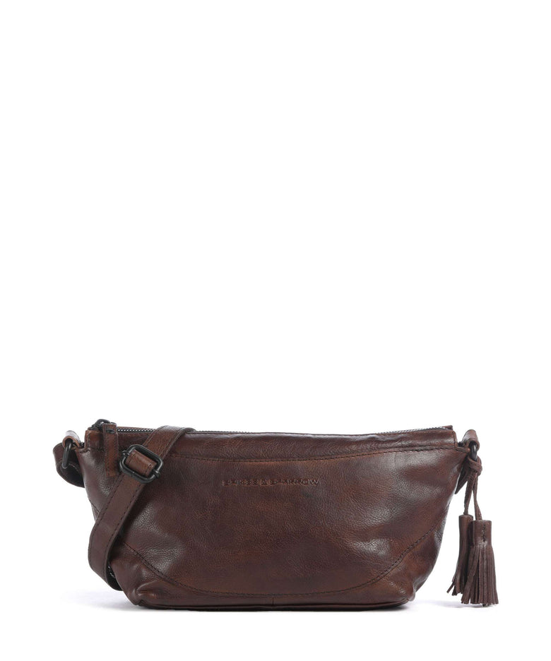 Spikes & Sparrow Apache Piperel Crossbody bag dark brown