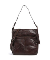 Spikes & Sparrow Apache Saar Skuldertaske dark brown