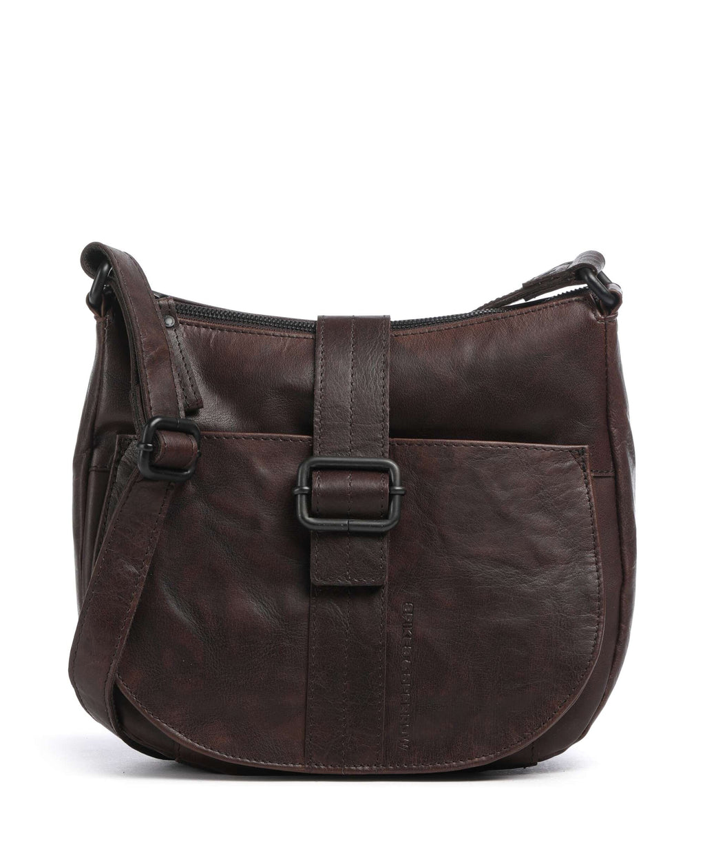 Spikes & Sparrow Bronco Donnella Crossbody bag dark brown