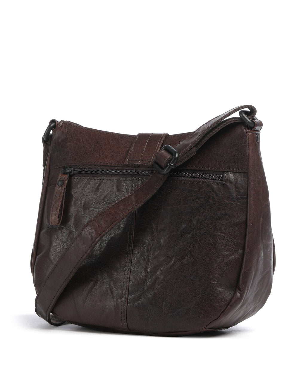 Spikes & Sparrow Bronco Donnella Crossbody bag dark brown