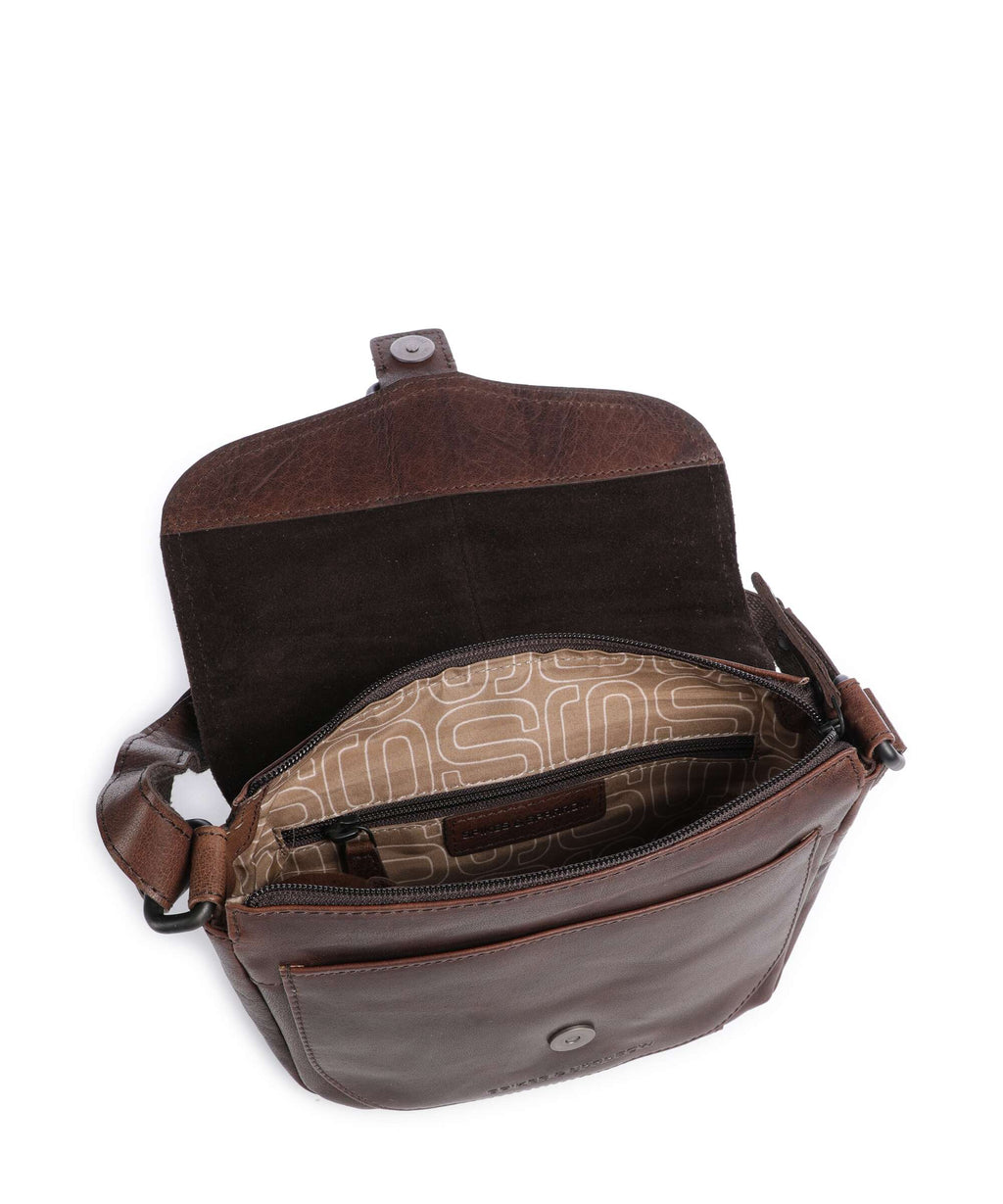 Spikes & Sparrow Bronco Dilianne Crossbody bag dark brown