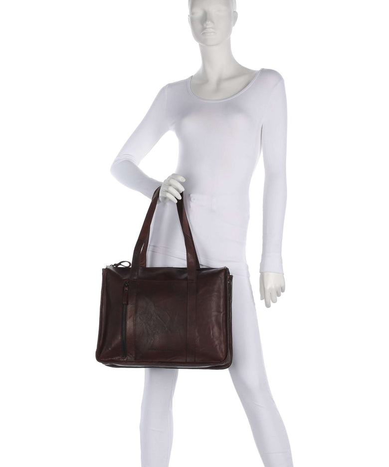 Spikes & Sparrow Bronco Catrenia Tote bag dark brown